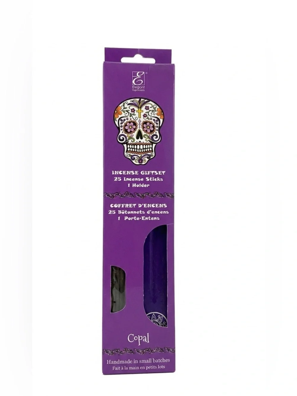 Insence giftset Skull purple NEW